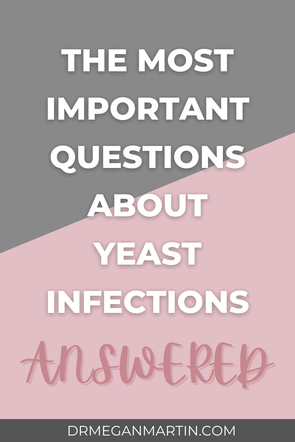 Most important questions about yeast infections