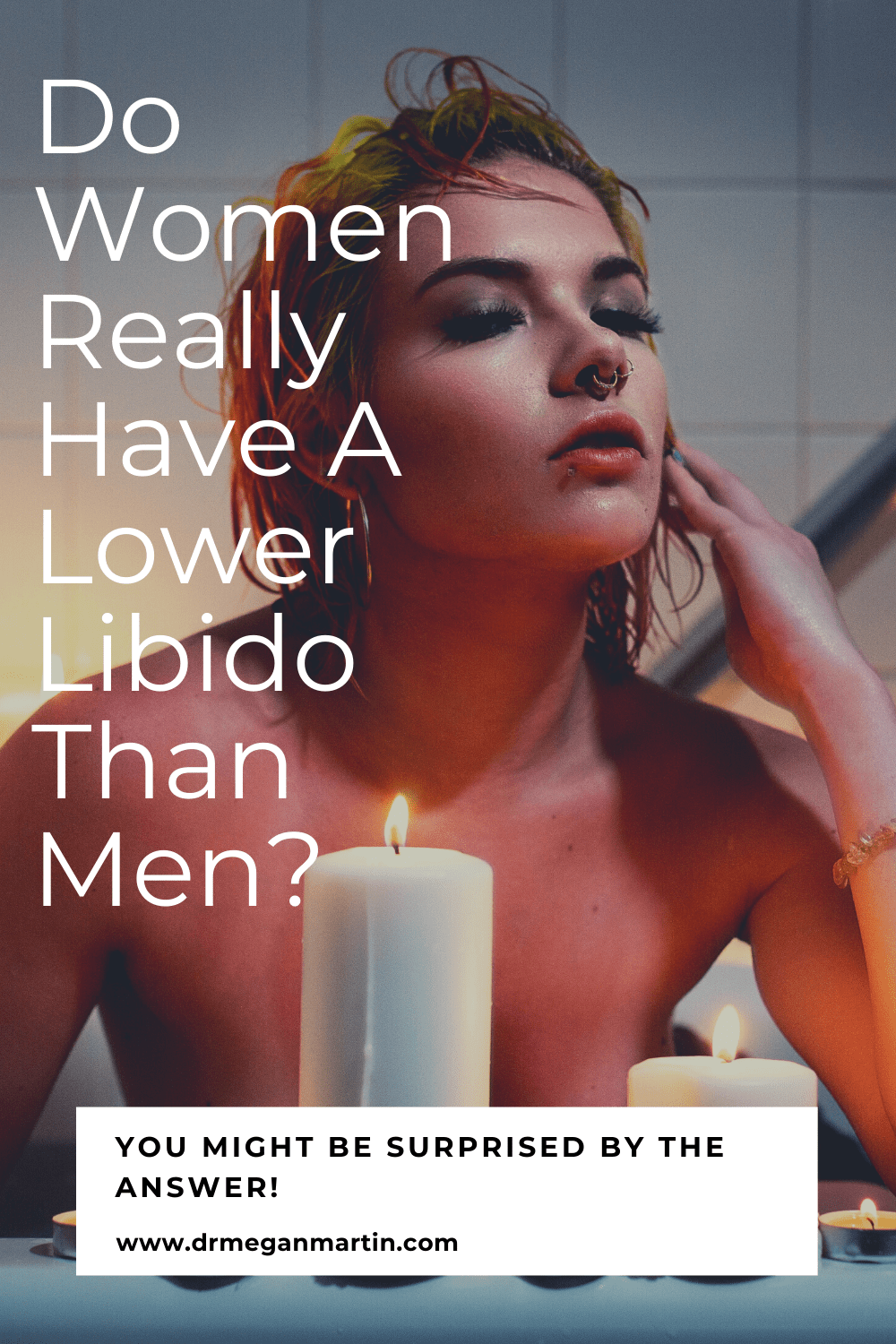 Woman in the bath worried that she has low libido