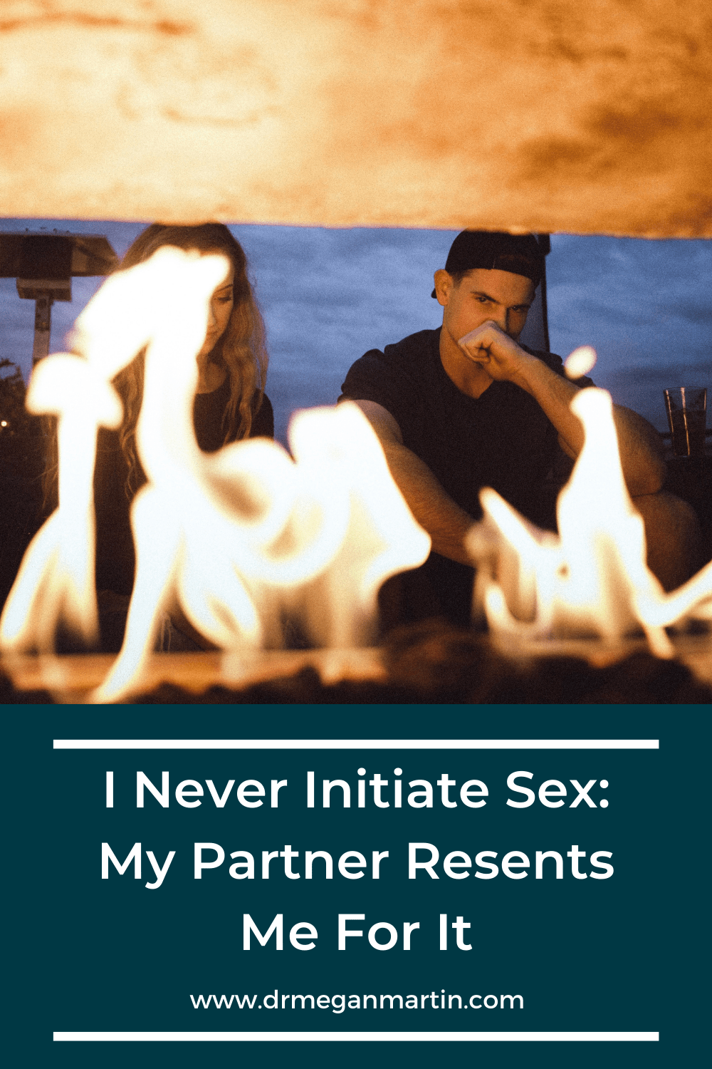 I never initiate sex and my partner resents me for it