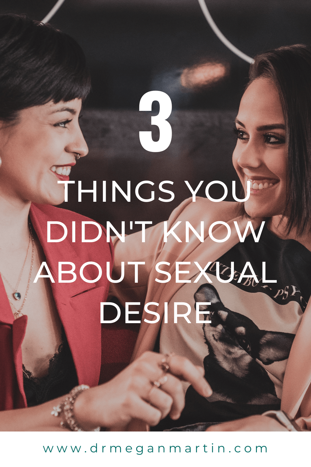 two women talking about how they don't experience sexual desire anymore